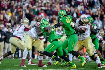 The Ducks were plenty motivated against Florida State in the Rose Bowl -- and it wasnt because of the great Chip Kelly pep talk two years before.