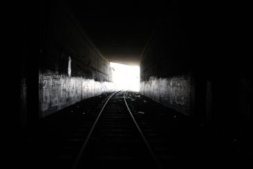 There is always light at the end of the tunnel...if you go far enough