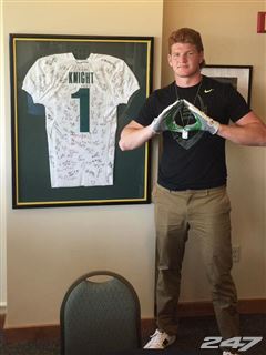 Most fans wanted the staff to land this tall, 4-star defensive end, Connor Murphy.