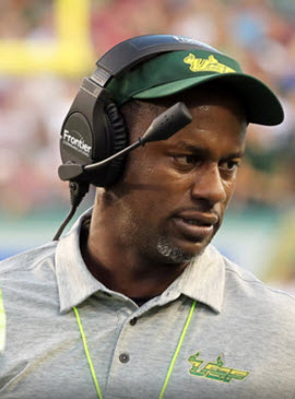 Willie Taggart listens...