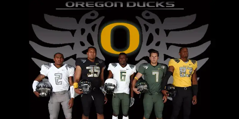 Oregon's uniforms through the years