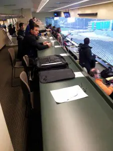 Women's World: Inside The Press Box