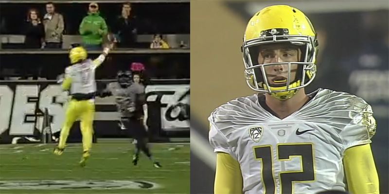 Lot Detail - 2015 B.J. Kelley Oregon Ducks College Football