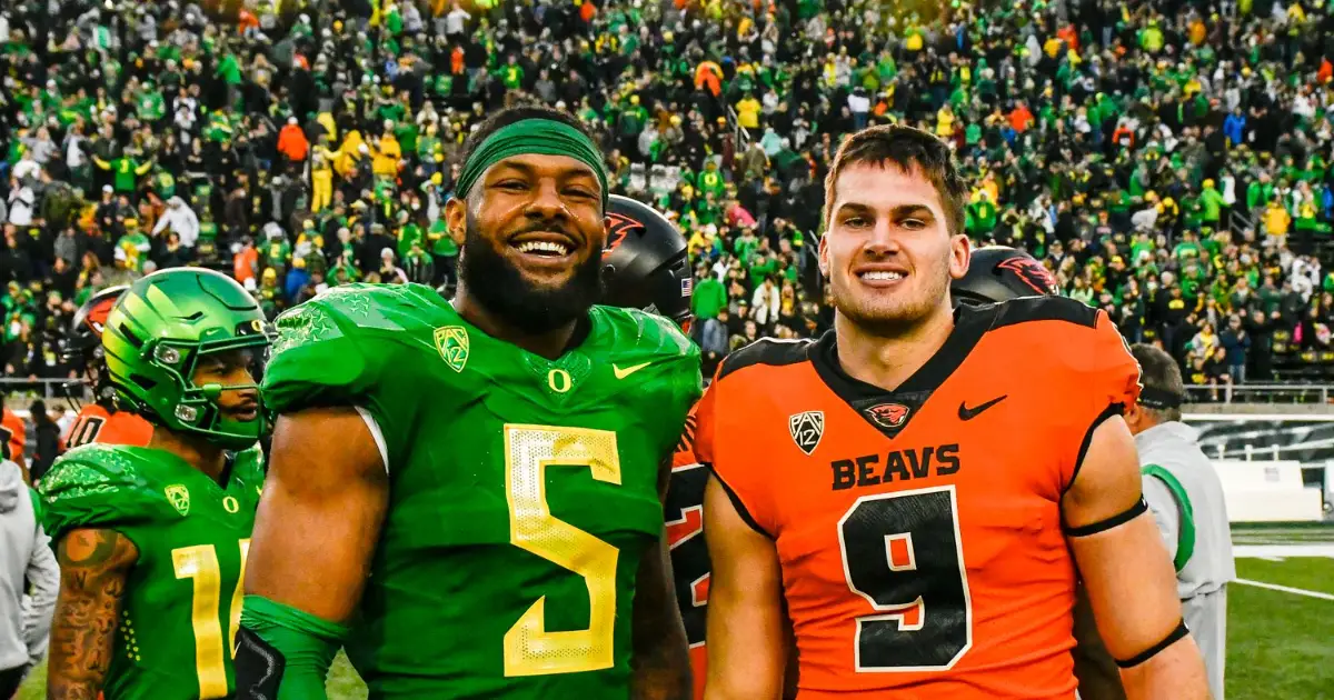 oregon and oregon state football game